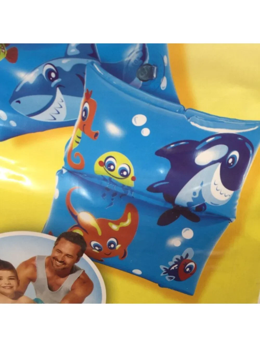 Set Swim Floaties Unicorn Blue Sea Life Dolphins Turtles Horse Blue Pink